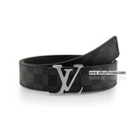 Louis Vuitton LV Initiales Damier Graphite Belt