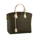 Louis Vuitton Lockit MM Top Handle Travel Bag