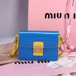 MIU MIU Cross-body blue multi