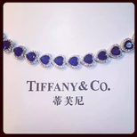 Others TIFFANY&Co. High quality HEART diamond rhinestone necklace