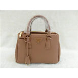 Prada Beige Saffiano Leather Classic Handbag