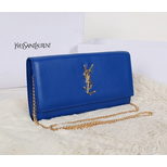 YSL metal chain shoulder strap clutch