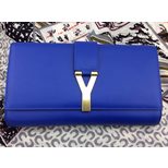 YSL Leather clutch