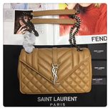 YSL ENVELOP SATCHEL flap bag 23cm