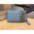 Woven Lamb skin leather small zipper wallet