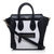 Celine Luggage Nano Tote Bag White & Black