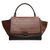 Celine Small Trapeze Bag Croco/Suede/Calf