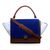 Celine Small Trapeze Bag Blue Multi