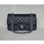 Chanel Blue Lamb Skin Leather 2.55 Classic flap bag (Nickel)