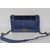 Chanel Blue leather & calf hair flap bag