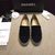 black canvas espadrilles loafers