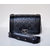 Black Leather Flap Shoulder Chain Bag