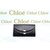 Chloe original leather double flaps long wallet