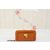 Original leather lock zipper wallet