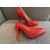 Discount Red patent leather pumps