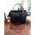 Fendi Cowhide leather lace up handle bag