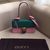 Gucci Animalier leather shoulder bag emerald green leather