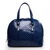 Gucci Embossed blue patent leather tote