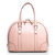 Gucci Embossed pink patent leather tote