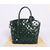 Fall Winter Green Patent Lockit Handle Bag