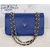 Prada Saffiano leather chain clutch