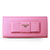 Prada Pink Saffiano Leather Bow-tie Wallet