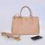 Light Pink Saffiano Leather Classic Handbag