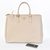 Off-white Saffiano Leather Classic Large Handbag