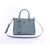 Prada Light Blue Saffiano Leather Classic Handbag