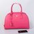 Fuchsia Saffiano Leather Handle Bag