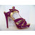 YSL Purple Suede Leather Sandal