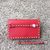 leather rockstud clutch